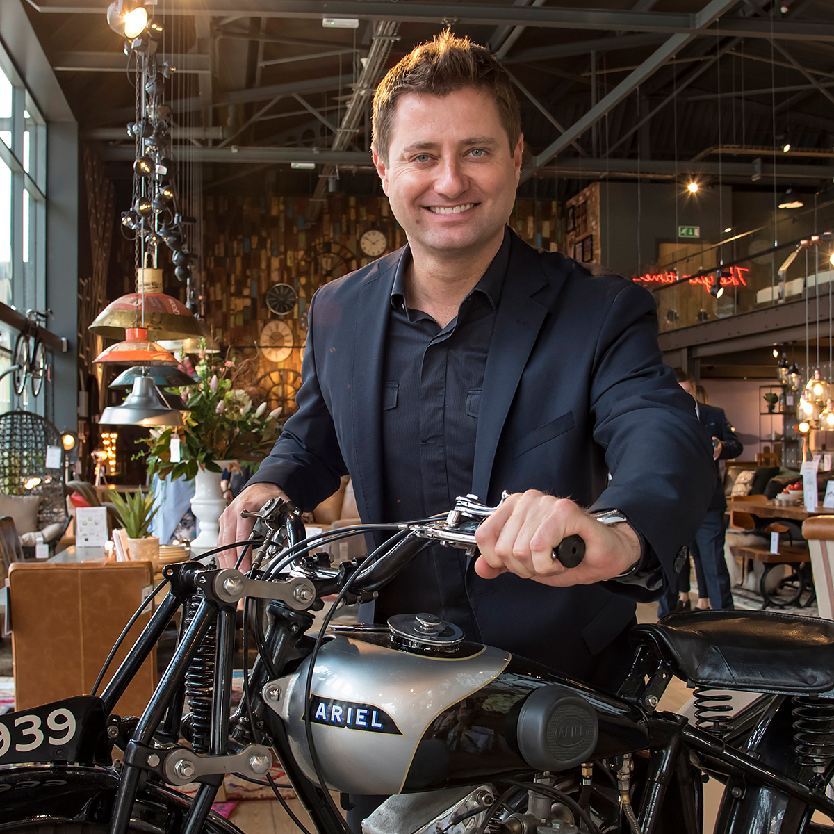 Say hello to Mr George Clarke